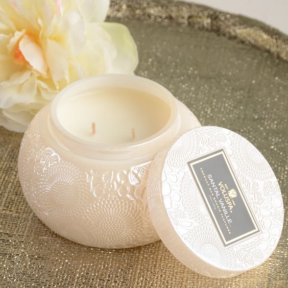 Mother's day gift ideas for wife - Voluspa Santal Vanille Chawan Bowl Candle