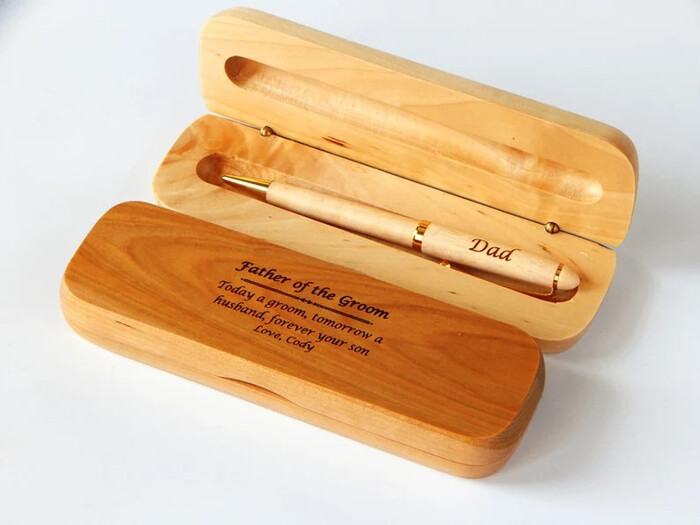 Personalized Pen - gift for father of the groom from bride. 