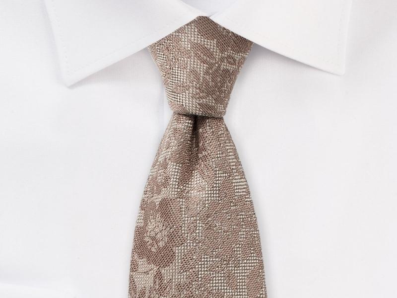 Lace Tie for the 13th anniversary traditional gift