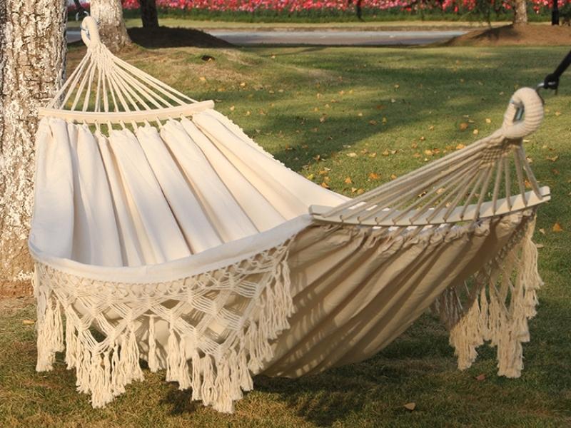 Lace Double Deluxe Hammock For 13Th Anniversary Gifts