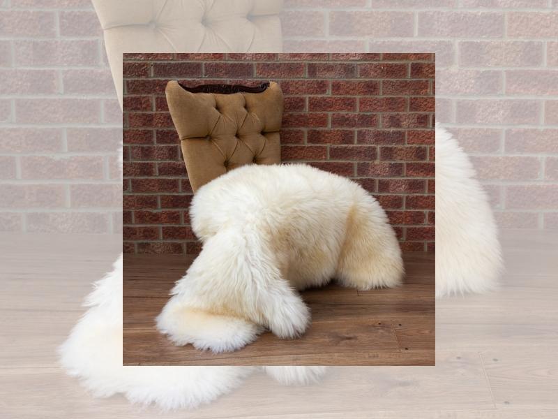 Large Sheepskin Throw For 13Th Anniversary Gifts By Year