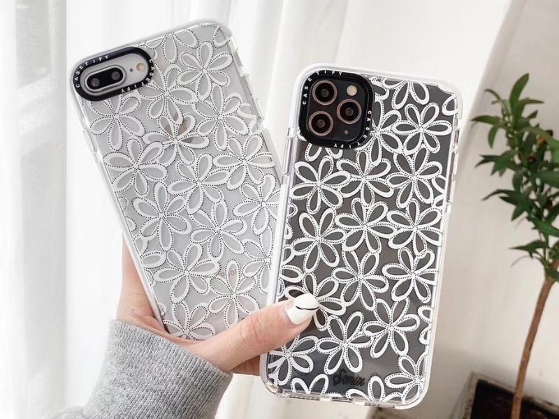 Vintage Lace Patterned iPhone Case for 13th anniversary gifts