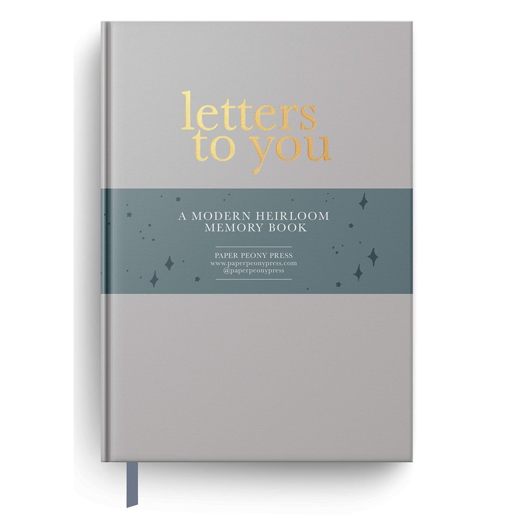 Mother's day gifts for new moms -Letters to You: A Modern Heirloom Memory Book