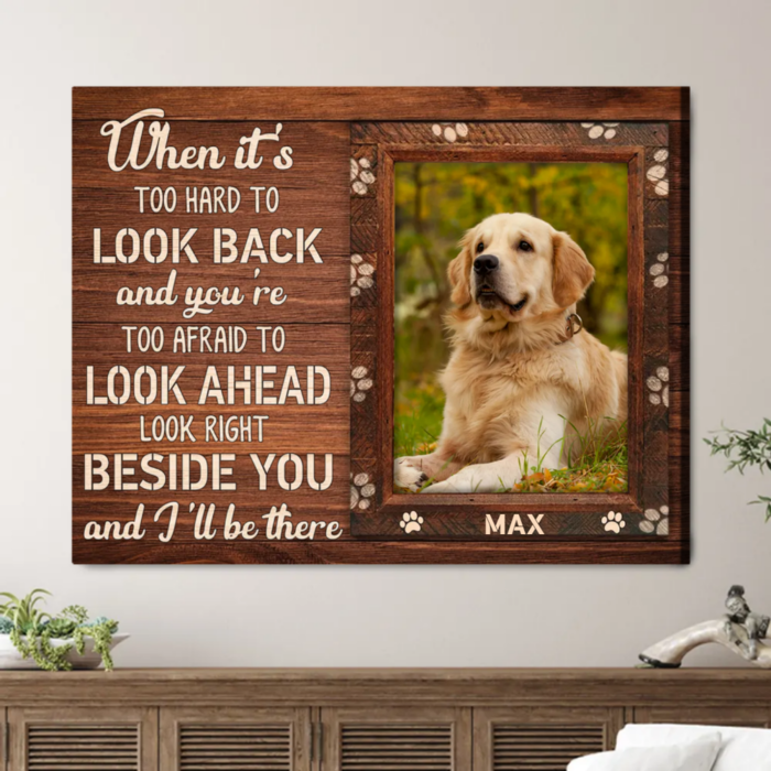 Pet canvas: cute long-distance gifts for her