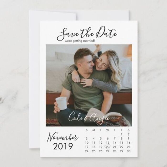 Photo calendar: creative gift for LDR