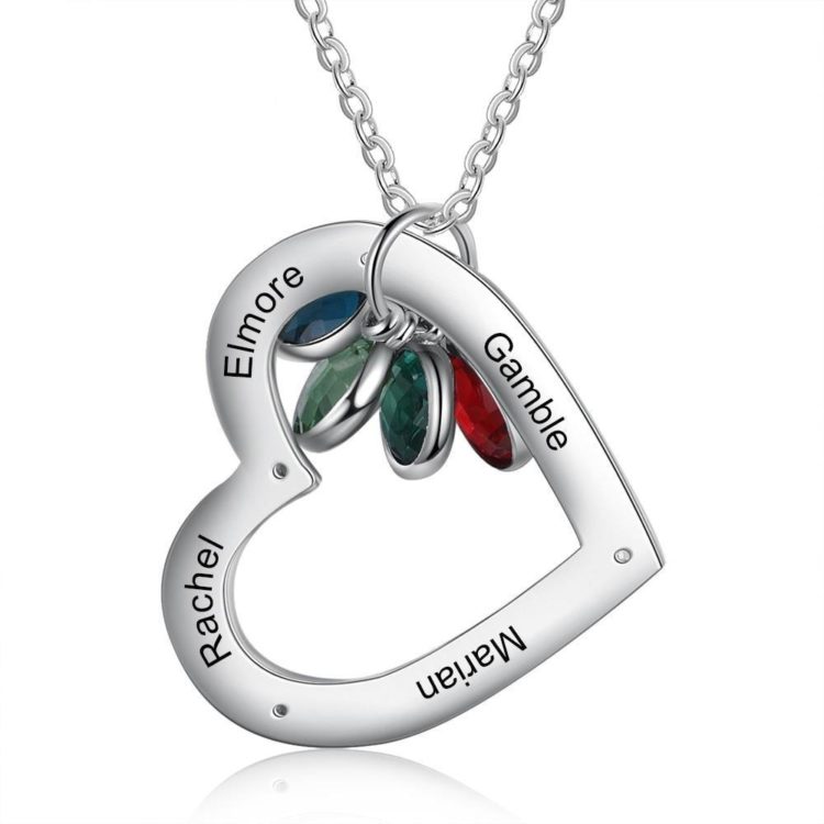 Mother’s Day Gifts For Wife - Personalized Birthstone Necklace