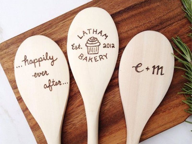 Personalized Wedding Spoons for funny wedding anniversary gifts