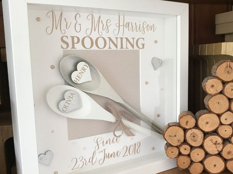 Spooning Frame For What To Get Someone On Their Anniversary