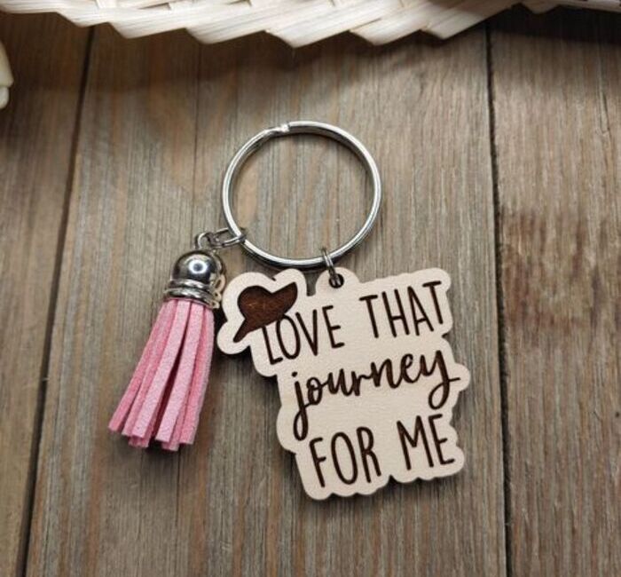 Custom keychain: hilarious gift for her