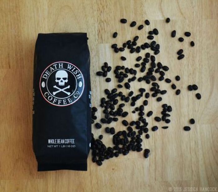 Black death wish coffee: joke gifts for her