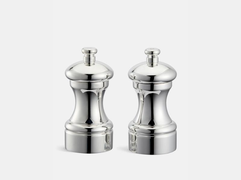 Silver Salt And Pepper Grinders For 23Rd Anniversary Gifts