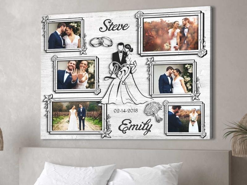 Bedroom Wall Decor Above Bed Canvas Wall Art For The 23Rd Anniversary