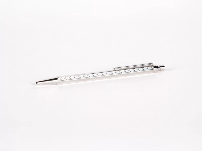 Silver Plated Ballpoint Pen For The Year 23 Anniversary Gift