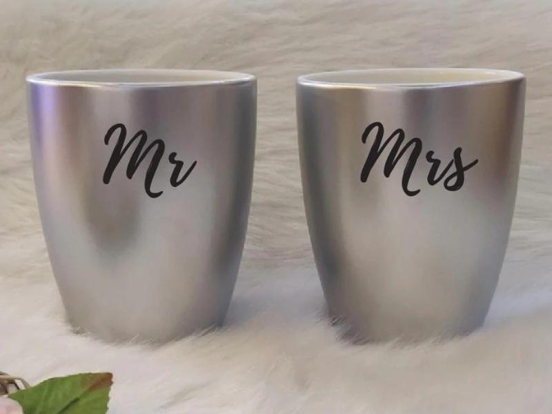 Couple Cups for 23rd anniversary gifts