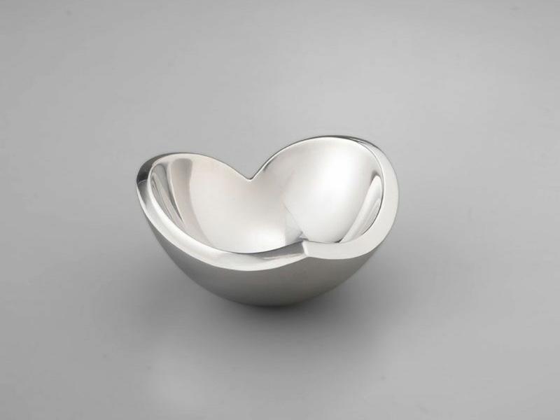 Silver Love Bowl for the 23rd anniversary gift traditional and modern