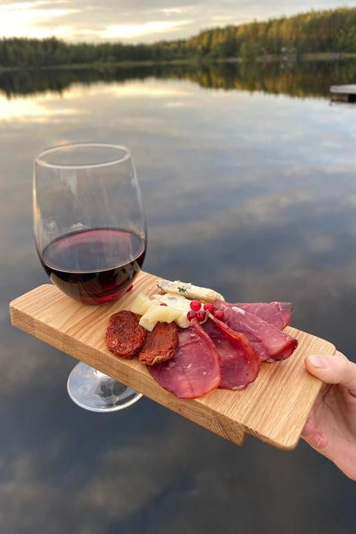 Mother in law gift ideas for Mother’s day - Personal Wine and Cheese Holder