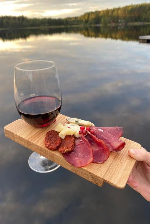 Mother In Law Gift Ideas For Mother’s Day - Personal Wine And Cheese Holder