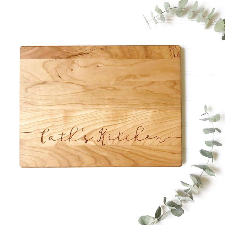 Mother in law gift ideas for Mother’s day - Custom Cutting Board