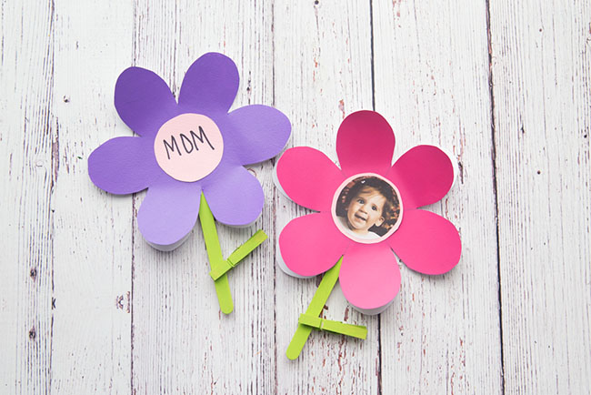 Mother’s day gifts to grandma - Flower Template