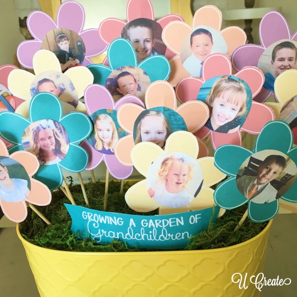 Mother’s day gifts to grandma - Grandma's Garden Paper Flower Bouquet