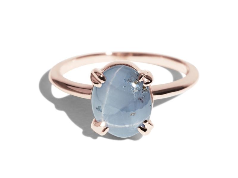 Heirloom-Inspired Sapphire Ring for 45th anniversary gifts 