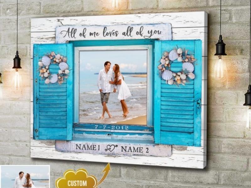 Personalized Constellation of Love for the 45th anniversary gift for husband