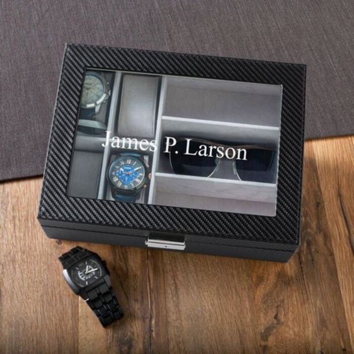 Unique watch box for boyfriend