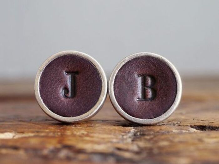 Personalized cufflinks gift for your man