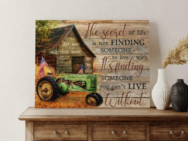 John Deere Art Canvas Print Wall Decor