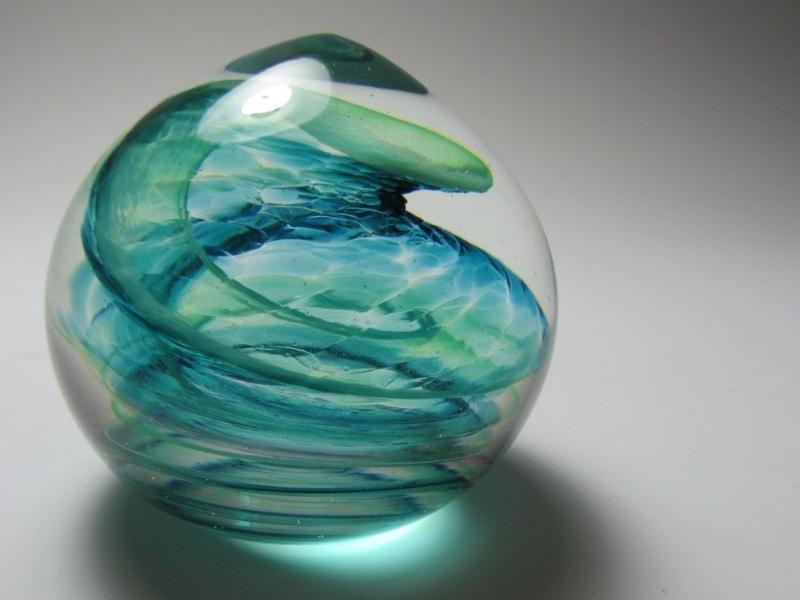 Glass Piece Crystal Paperweight for the 55th anniversary gift