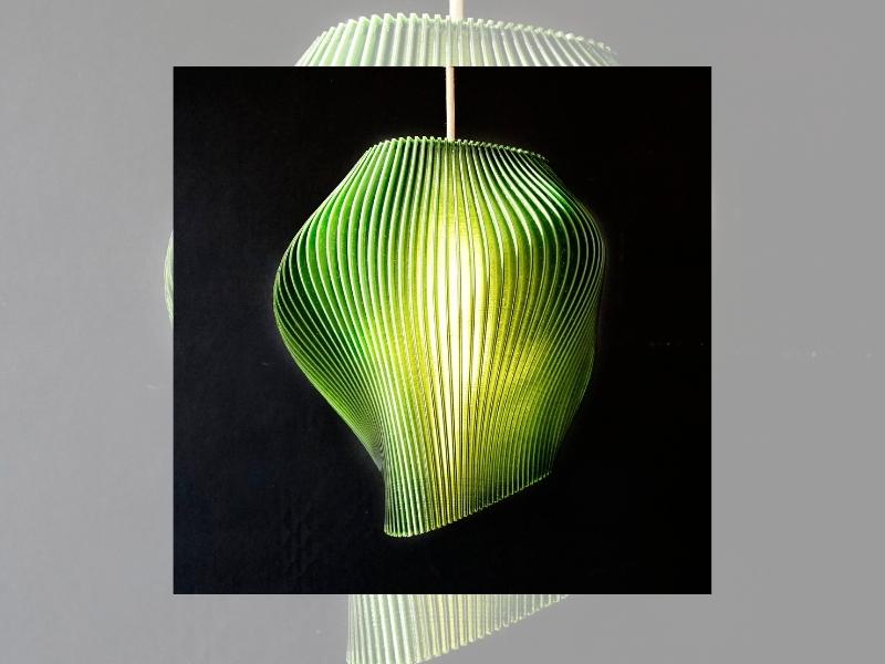 Pretty Green Lampshade For 55Th Anniversary Gift Ideas