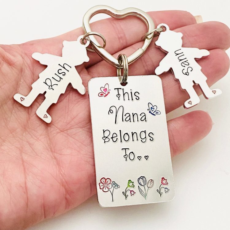 Mother'S Day Gifts For Grandma - Nana Gift Keychain