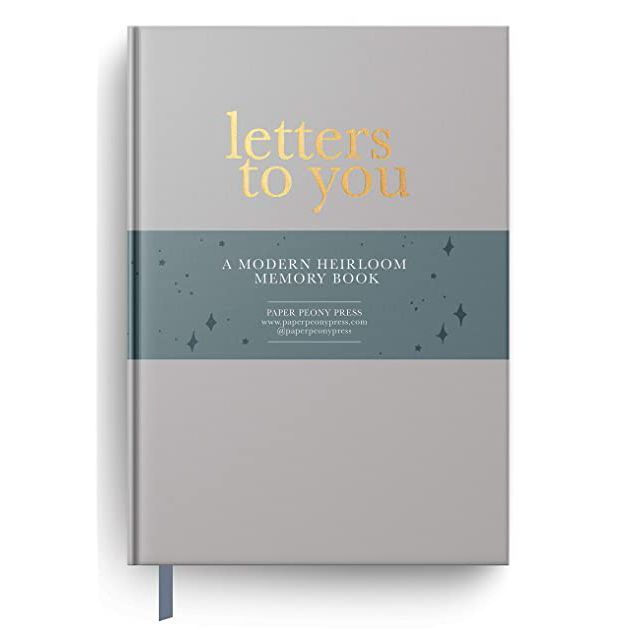 Mother's day gifts for new moms -Letters to You: A Modern Heirloom Memory Book