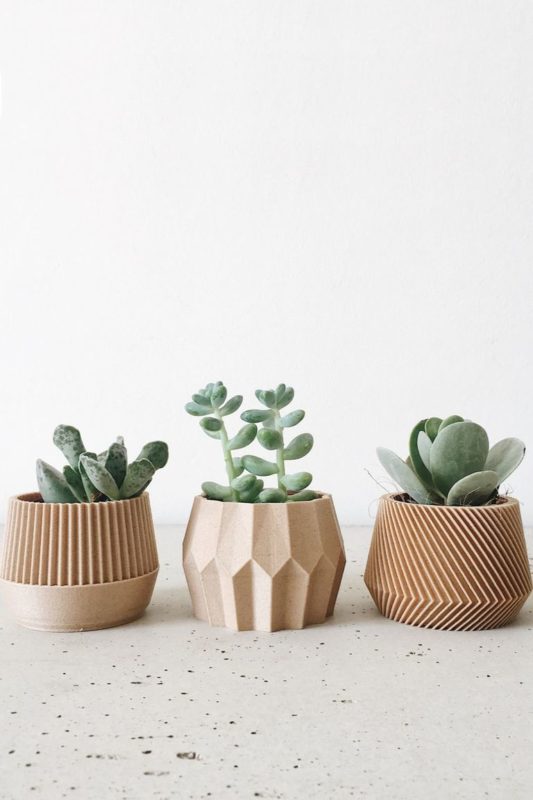 Mother's day gifts for new moms -Set of 3 Small Succulent Plant Pots