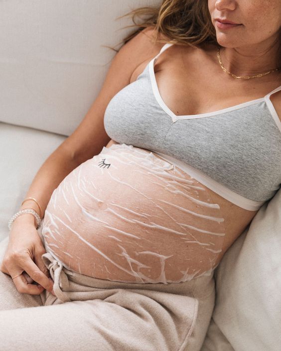 Mother's day gifts for pregnant wife -Belly Sheet Mask