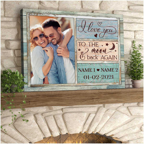 Mother's day gifts for pregnant wife - Premium Wood Sized Photo Frame