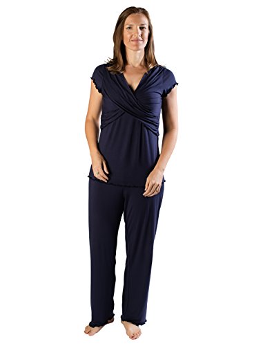 Mother's day gifts for pregnant wife - Kindred Bravely’s Maternity and Nursing Pajamas Sleepwear Set