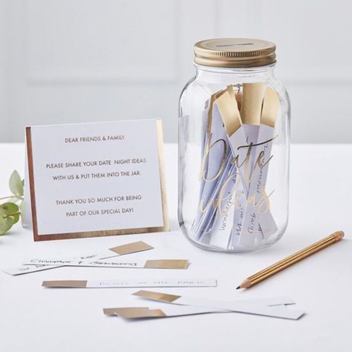 Date night jar: romantic DIY gifts for boyfriend