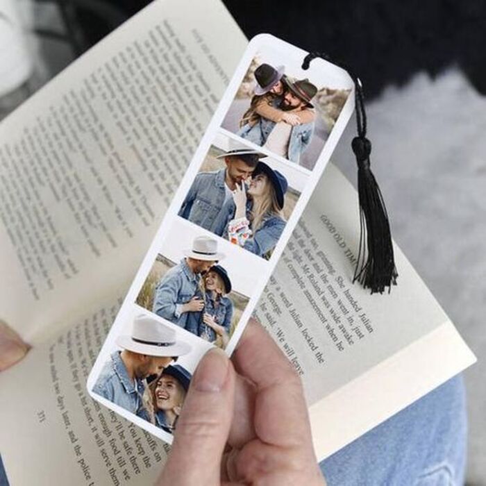 Photo Bookmarks: Romantic Boyfriend Homemade Gifts