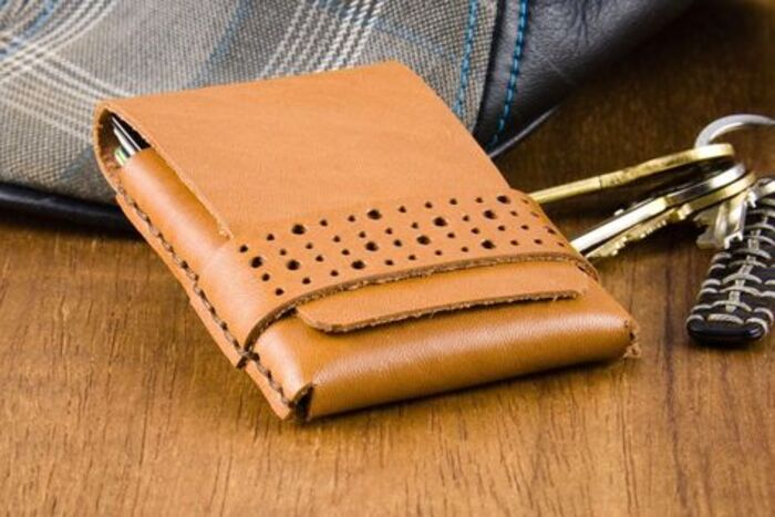 Diy Leather Wallet Gift For Boyfriend