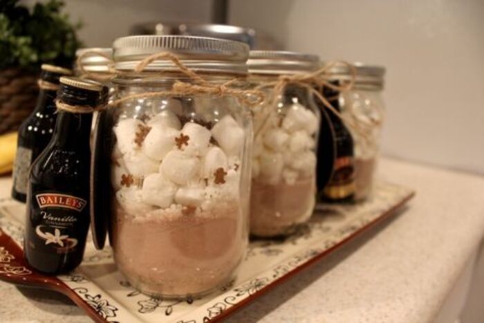 Hot Cocoa Jars: Romantic Boyfriend Handmade Gifts 