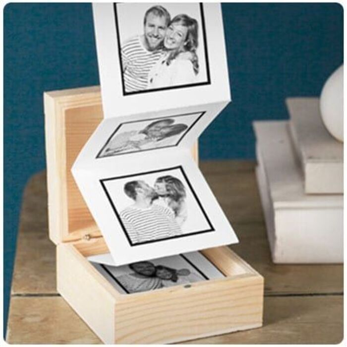 Pop-Up Picture Box: Romantic Boyfriend Handmade Gifts 