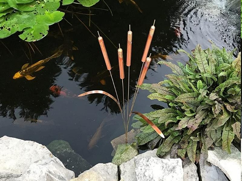 Copper Cattail Wind Chimes for 47th anniversary gift ideas
