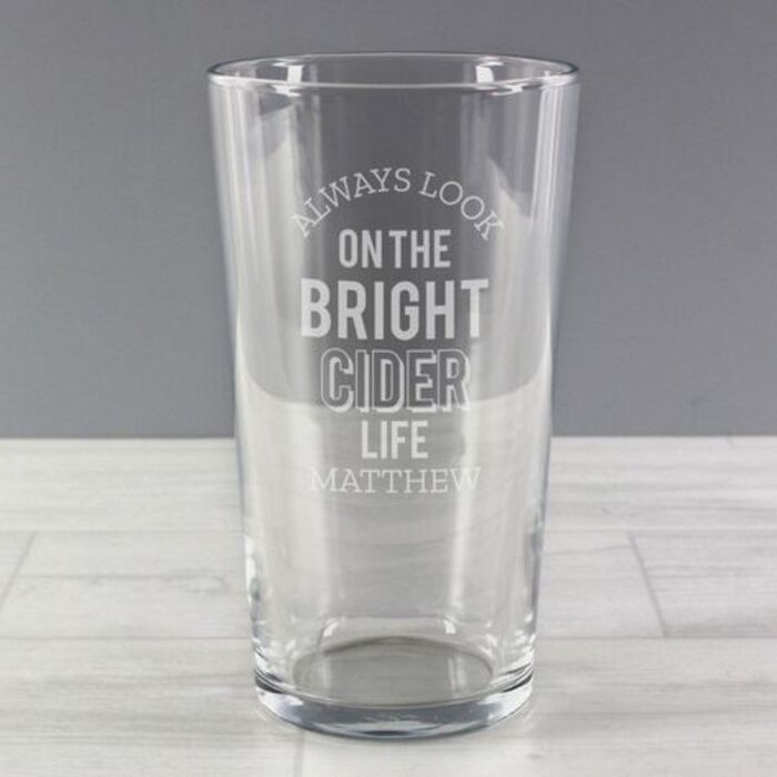 Birthday Pint Glass: Unique Gift For Boyfriend