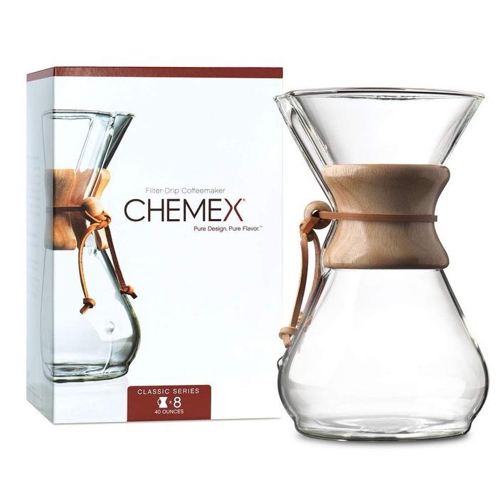 Mother’s day gifts for mother in law -Pour-Over Glass Coffee Maker