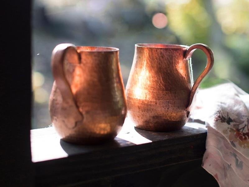 Terrain Copper Mugs for 22nd anniversary gift ideas