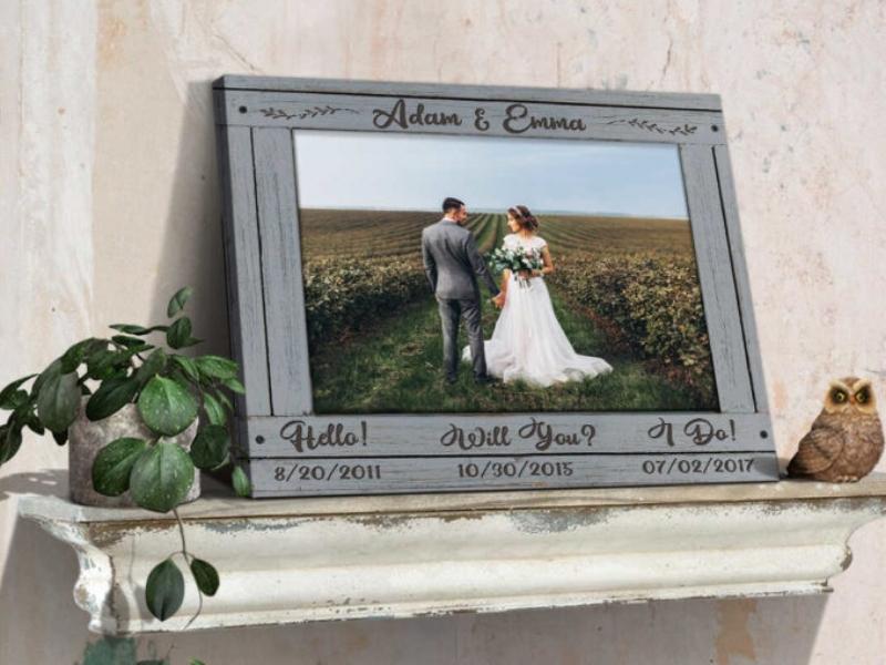 Hello Will You I Do Canvas Print - Gift For 22Nd Wedding Anniversary