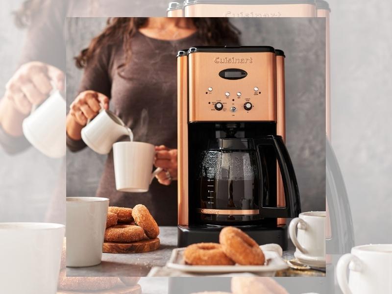 Copper Cuisinart Coffeemaker For The Year 22 Anniversary Gift