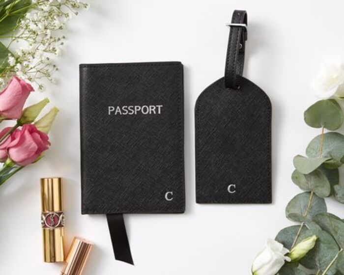 Passport cover and tag: cool present for boyfriend's mother