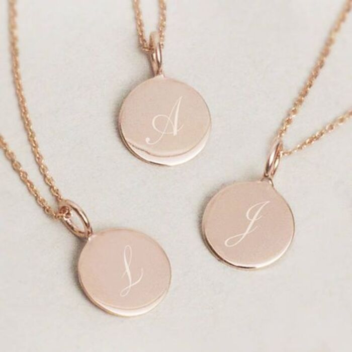 Initial Necklace: Cute Gift Ideas For Boyfriends Mom